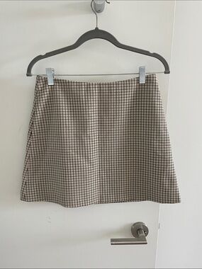 Aritzia Wilfred - Plaid Mini Skirt